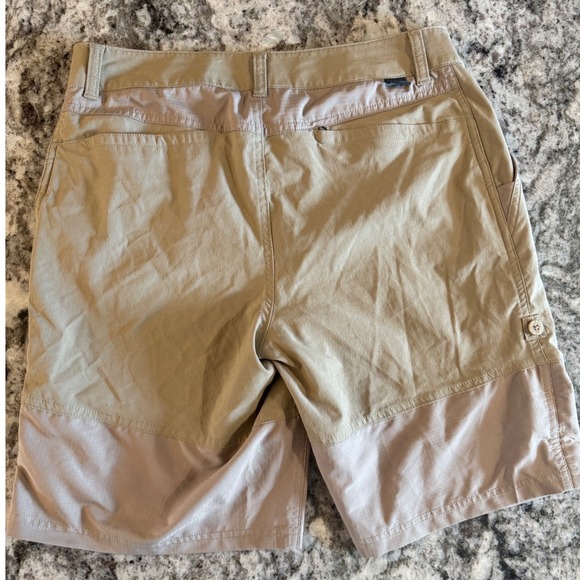 The North Face Womens Khaki Tan Ripstop Hiking Shorts Size 6 Regular Adventure - Picture 2 of 6